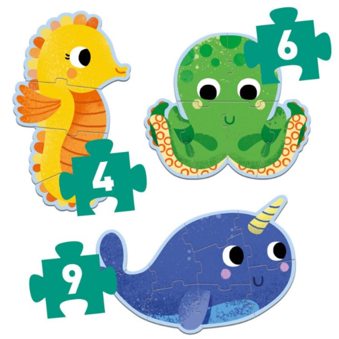 Progresyvi  dėlionė JŪROJE