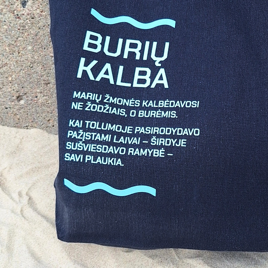 Maišelis KAD PŪSTŲ!, mėlynas