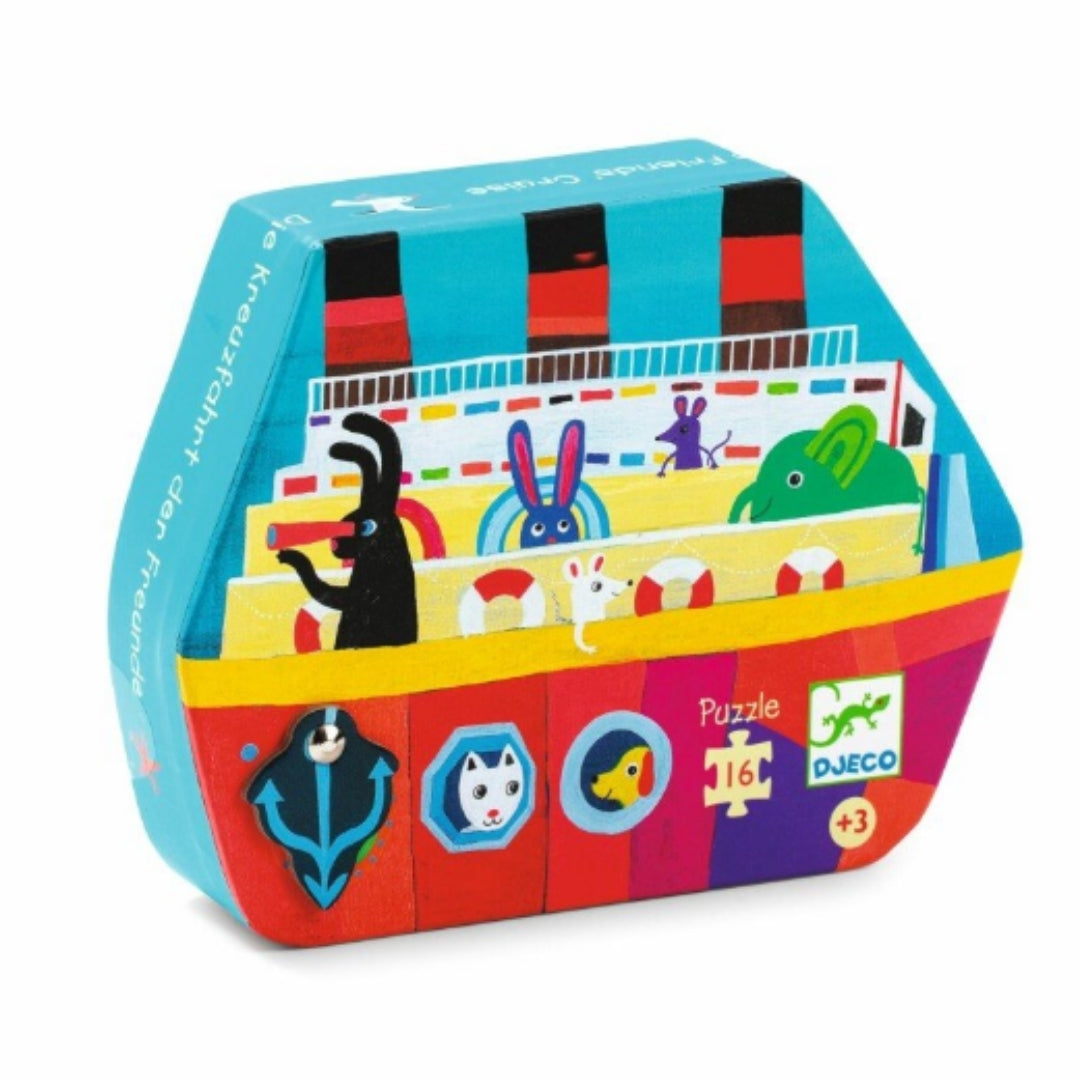 Siluetų dėlionė KRUIZINIS LAIVAS