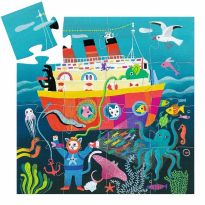 Siluetų dėlionė KRUIZINIS LAIVAS