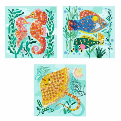 Kūrybinis rinkinys – mozaika KARIBŲ JŪROS GYVŪNAI