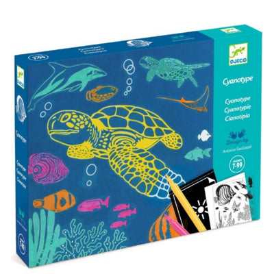 Cianotipija JŪROS GYVŪNAI