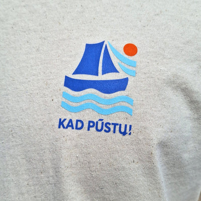Marškinėliai KAD PŪSTŲ!