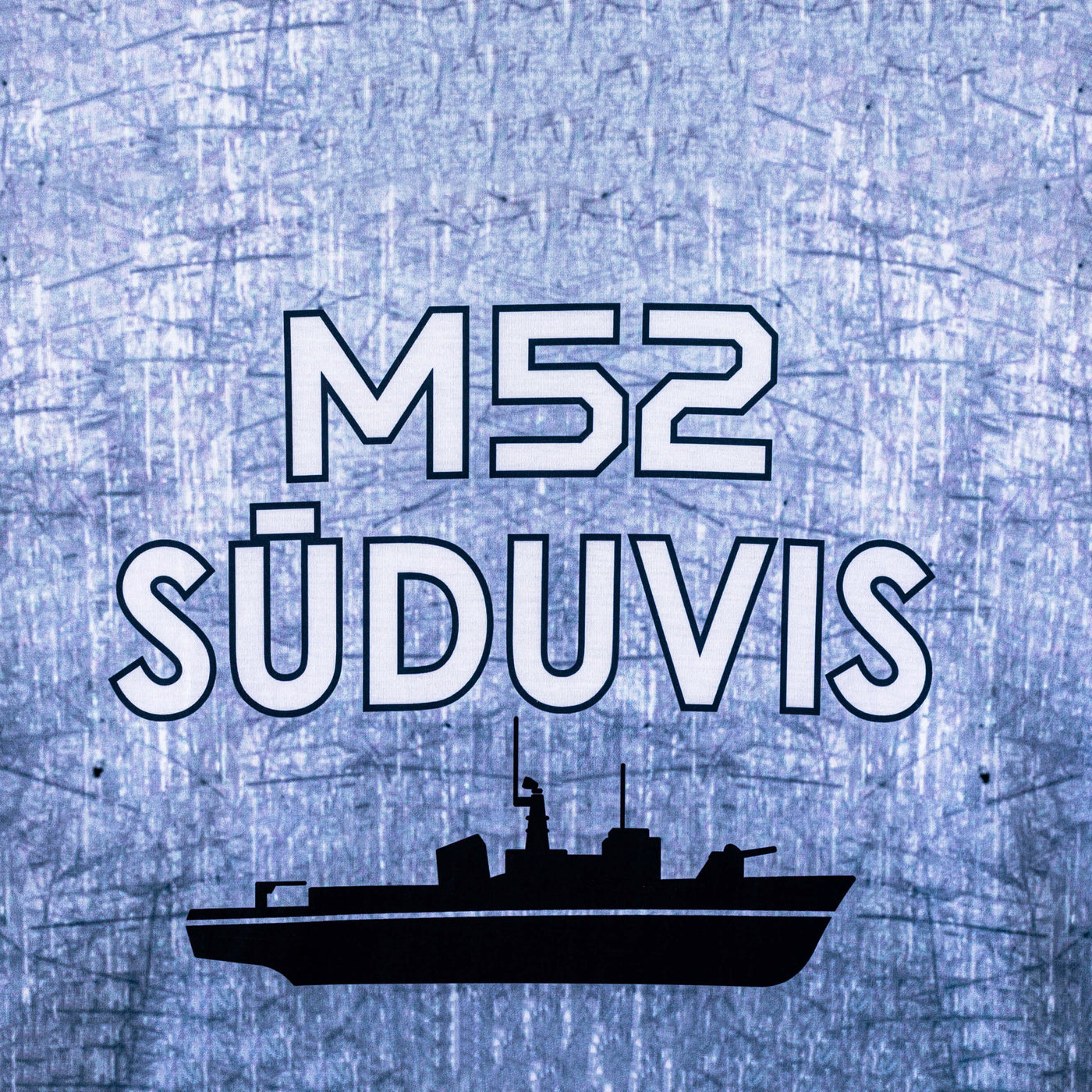 Marškinėliai M52 Sūduvis, pilki